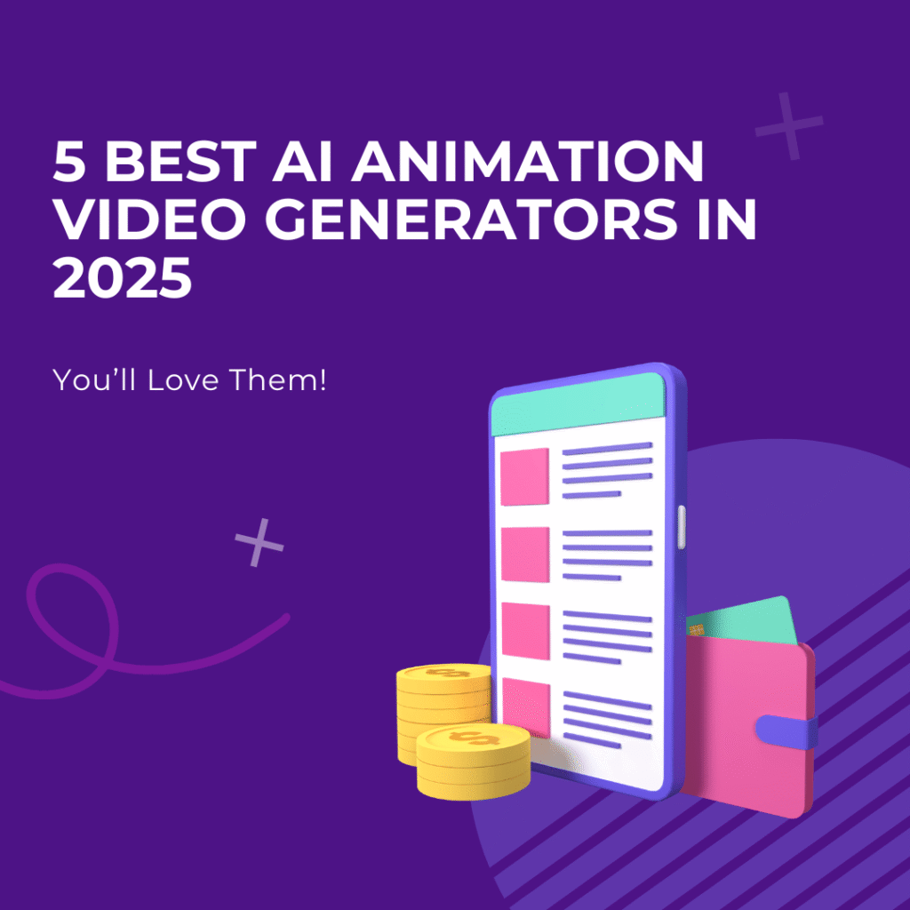 Top 5 AI Animation Video Generators in 2025 – Best AI Video Tools Review