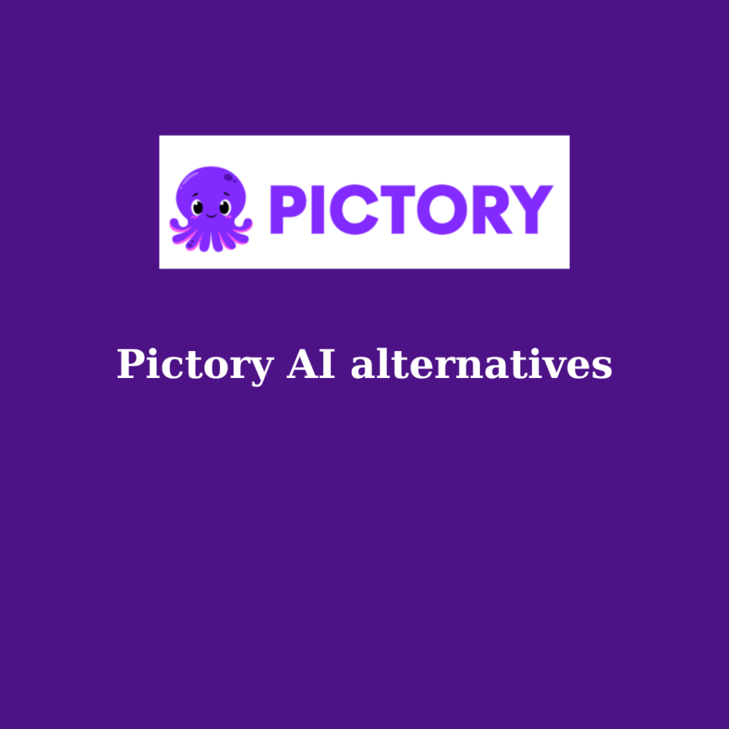 "Pictory AI alternatives comparison with top AI video editing tools like InVideo, Lumen5, and Fliki