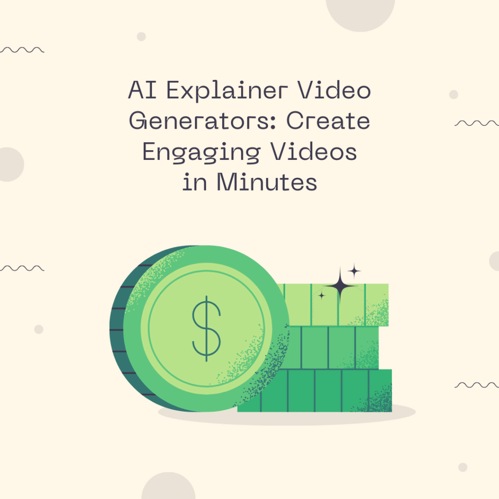 AI Explainer Video Generator Interface