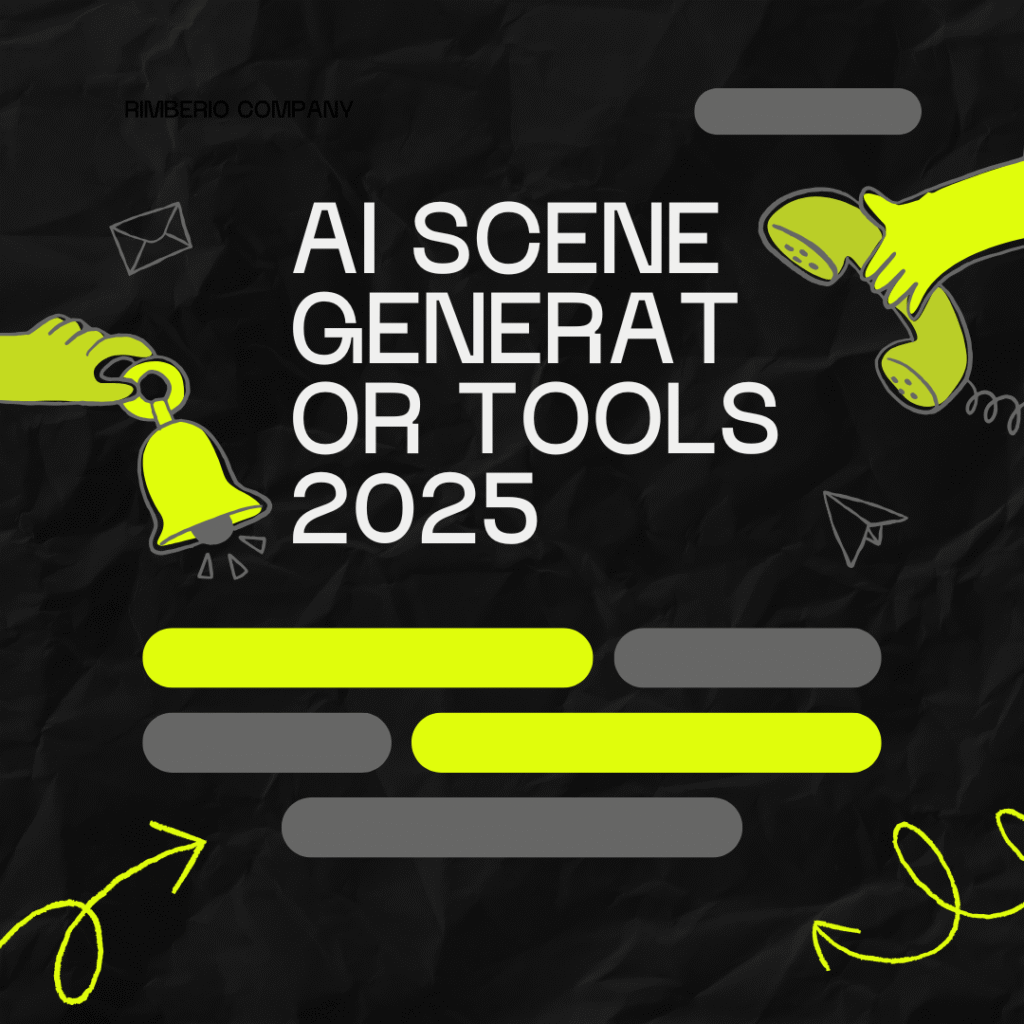 Example video scenes generated using AI Scene Generator tools.