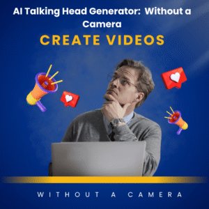 AI talking head generator for marketing videos without being on camera